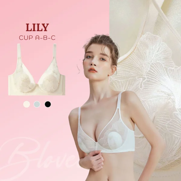 Áo ngực ren có gọng nâng V1 LILY