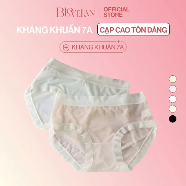 Quần lót nữ ren chất vải lanh siêu mát lạnh Nansy